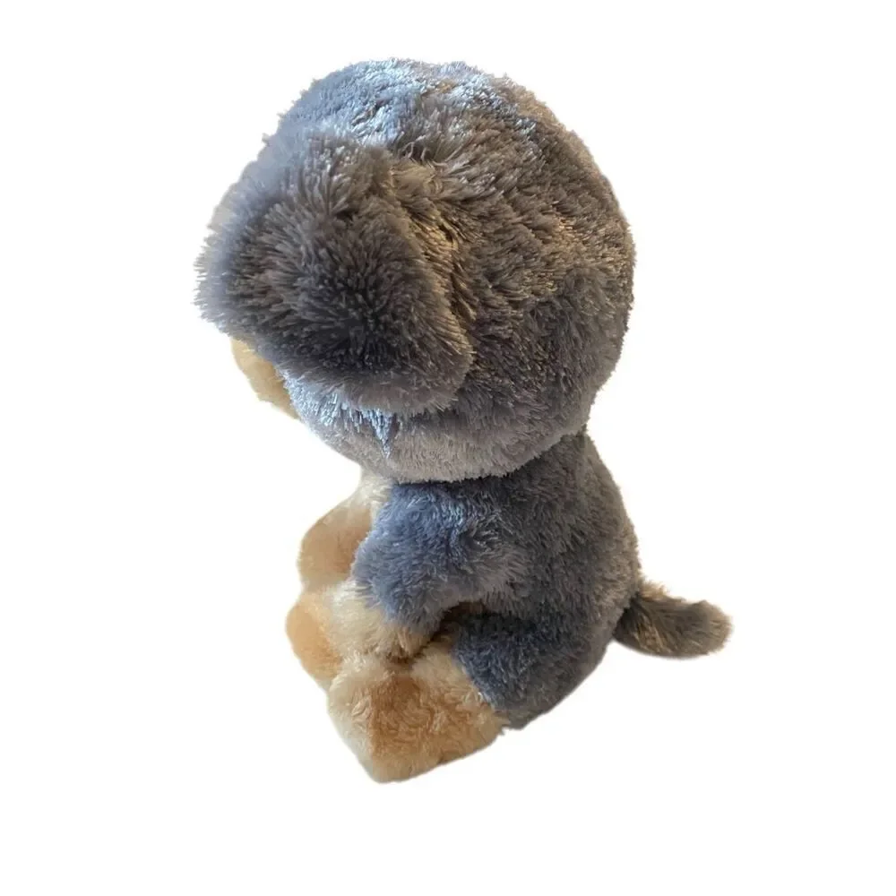 Ty Beanie Boos Scraps The Schnauzer Dog Plush Toy Stuffed Animal 2010